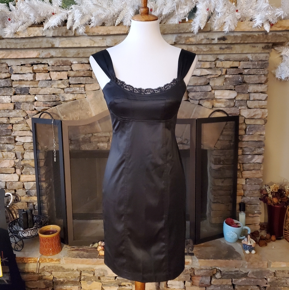 XOXO Black Sleeveless Mini Dress - Picture 1 of 7